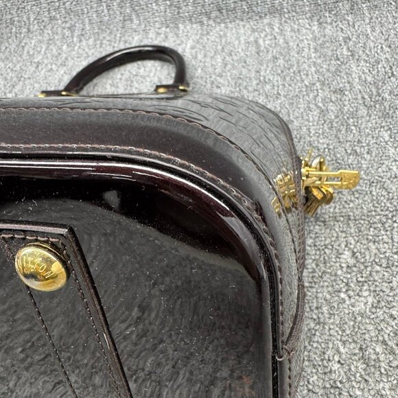 Louis Vuitton Alma PM Burgundy Patent Leather Tote fbcco585-101825 - Picture 13 of 15